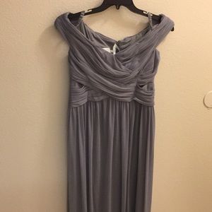 David’s Bridal bridesmaid’s dress
